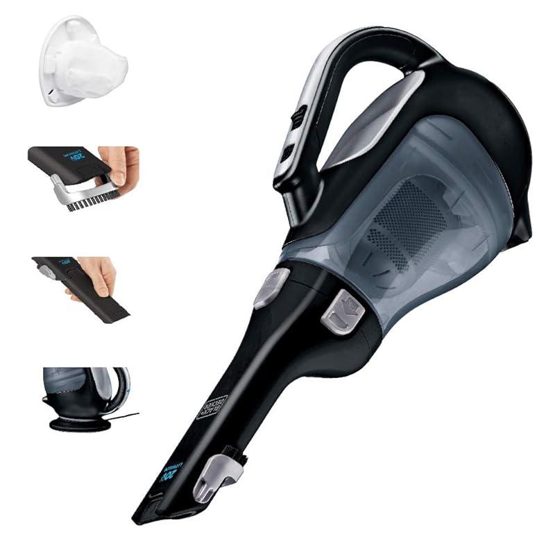 Impressive suction in a portable package: BLACK+DECKER dustbuster