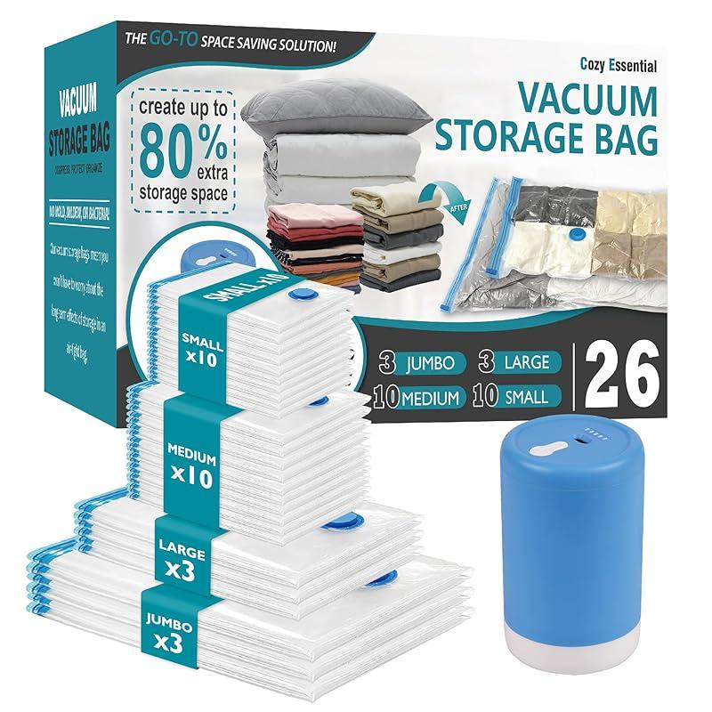 Cozy Vacuum Bags: A Game Changer for Space-Saving Storage!