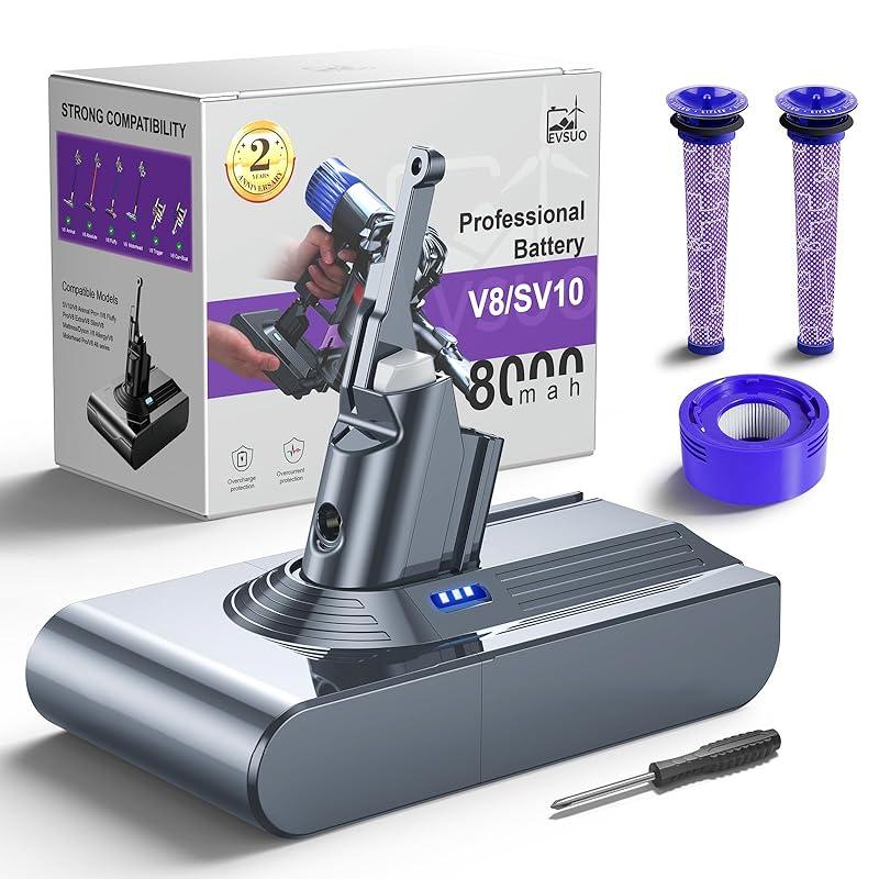 Practical Upgrade for Dyson V8: Longer Battery Life and Filters