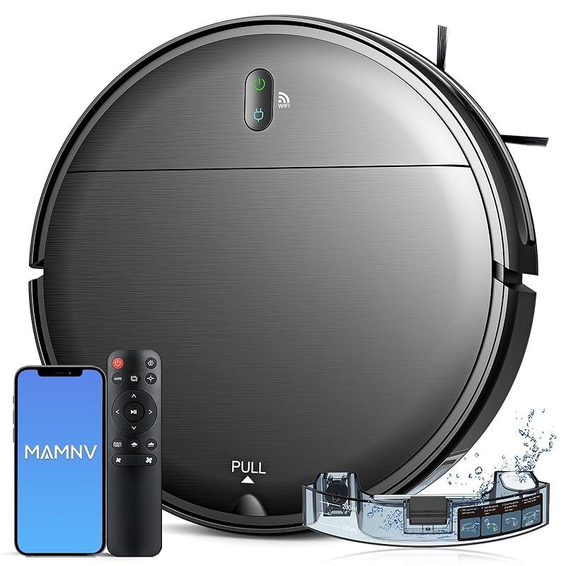 MAMNV 2-in-1 Robot Vacuum: Efficient Cleaning with Smart Features