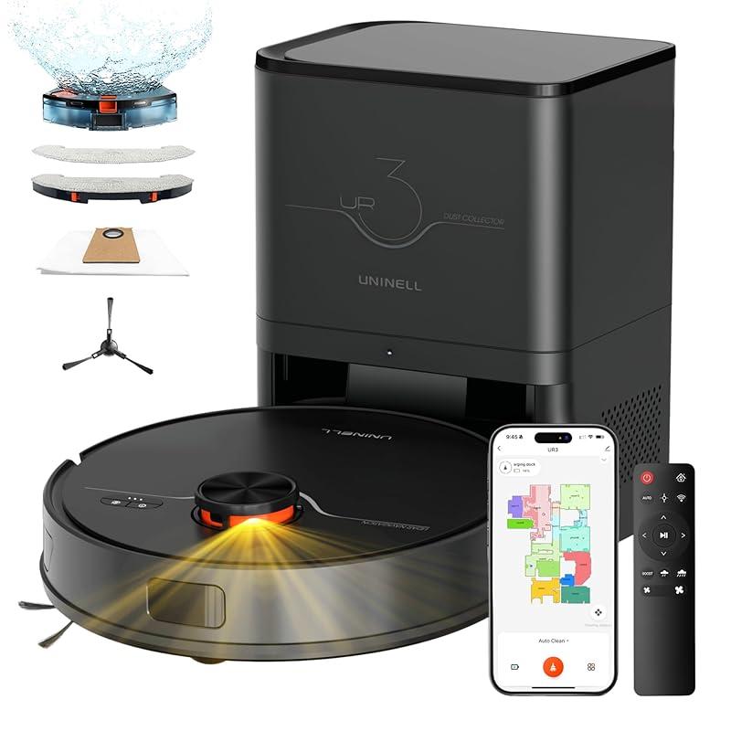 Effortless Cleaning with the UR3 Robot Vacuum Mop Combo: A Game Changer!
