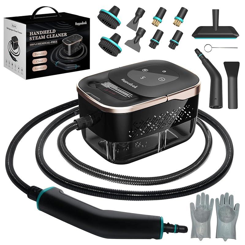 Effortless Cleaning with the 15-Piece Handheld Steam Cleaner!