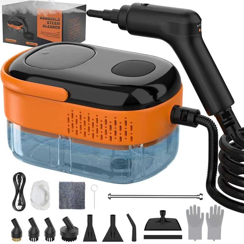 Does the Portable Handheld Steam Cleaner Live Up to Its 16 Accessories?