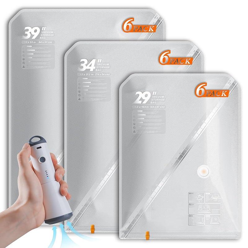 Vacuum Seal Bags for Clothing: My Thoughts on This 18 Pack Set