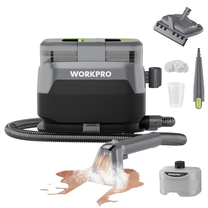 Effortless Cleaning with the WORKPRO Portable Steam Cleaner: A Game Changer!